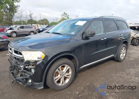 2013 Dodge Durango Crew z USA, uszkodzony, nr VIN 1C4RDJDGXDC675562